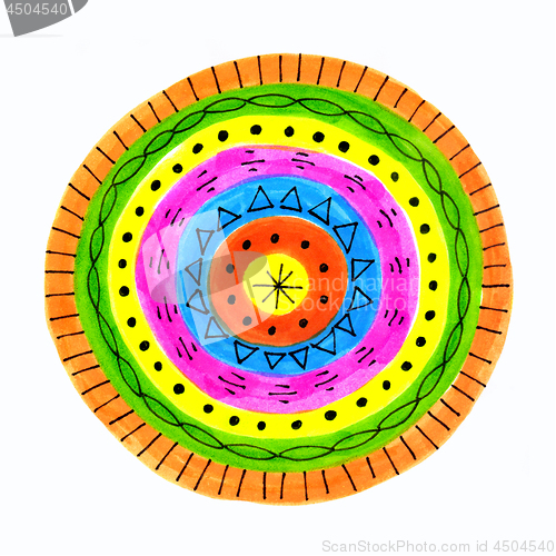 Image of Abstract colorful shape