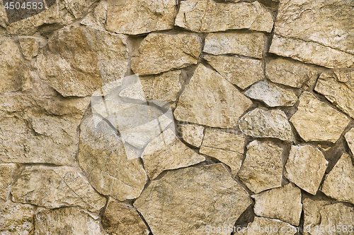 Image of Texture of old stone wall