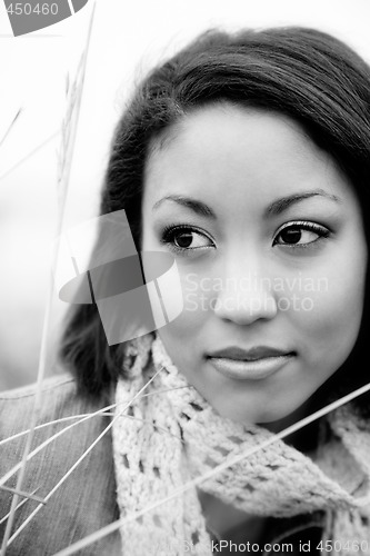 Image of Beautiful african american woman