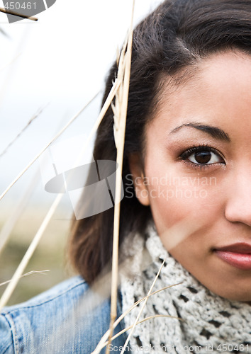 Image of Beautiful african american woman