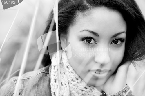 Image of Beautiful african american woman
