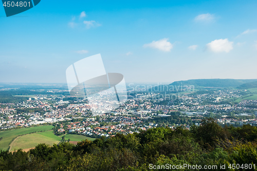 Image of View to the town Aalen