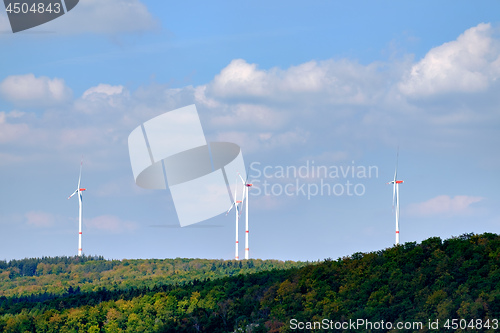 Image of energy windmill in Germany