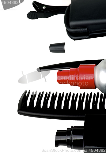 Image of Comb and Hair Styling Products