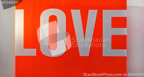 Image of Love Sign