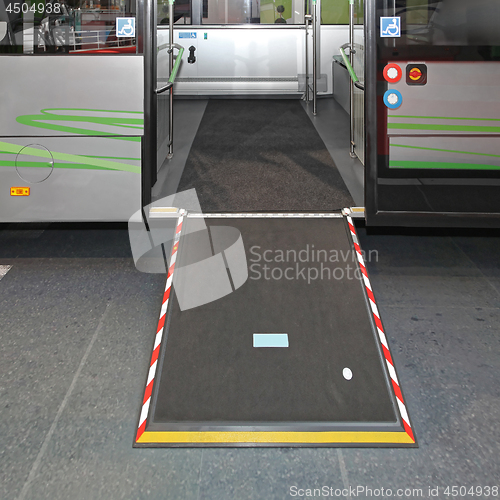 Image of Wheelchair Ramp Bus