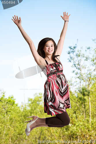 Image of Jumping for joy