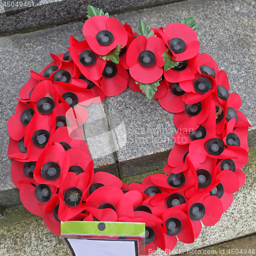 Image of Poppy Remembrance Wreath