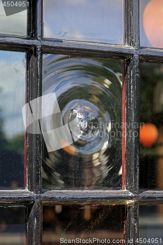 Image of Crown Glass Window