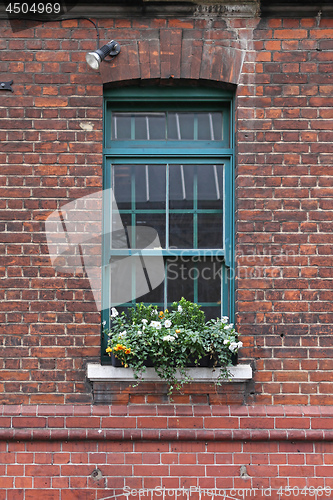 Image of Red Brick Window