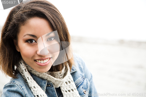 Image of Beautiful african american woman