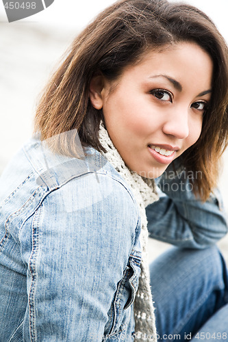 Image of Beautiful african american woman