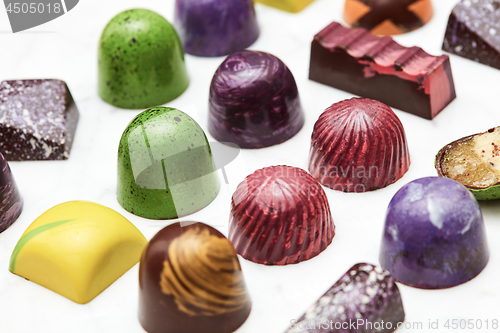 Image of Assorted chocolate candies