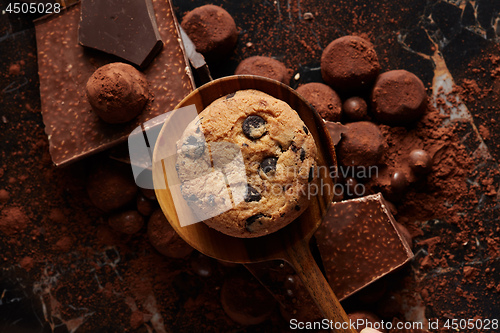 Image of Fresh homemade chocolate chip cookies