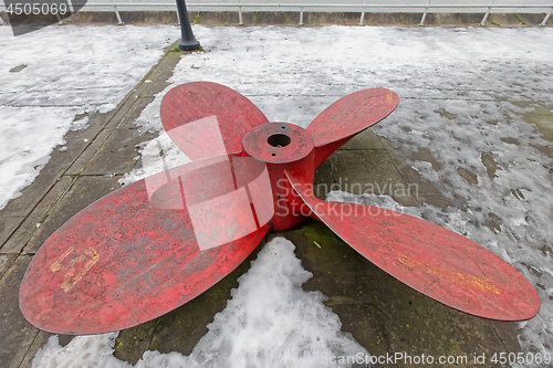 Image of Red Propeller