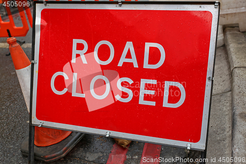 Image of Road Closed Sign