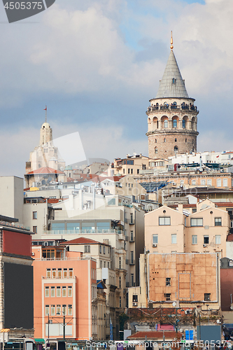 Image of Galata Tower in Istanbul Turkey