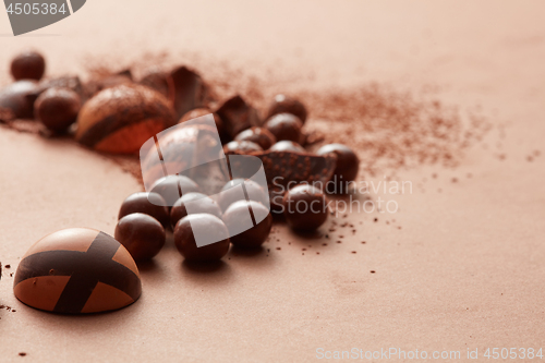 Image of delicious chocolate candies