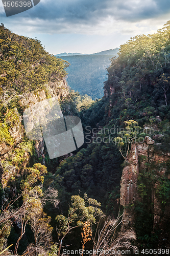 Image of Views through the mountain gorge