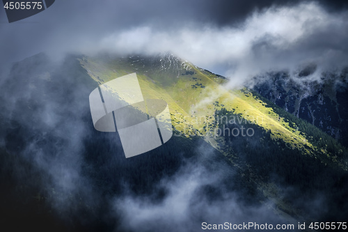 Image of Mountains of Garmisch-Partenkirchen in autumn