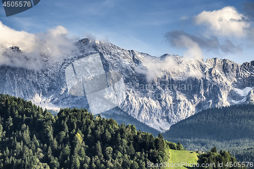 Image of Mountains of Garmisch-Partenkirchen in autumn