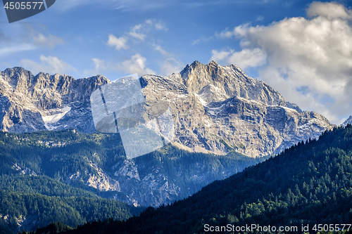 Image of Mountains of Garmisch-Partenkirchen in autumn