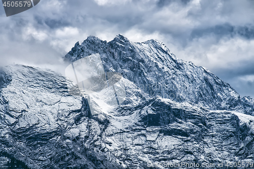 Image of Mountains of Garmisch-Partenkirchen in autumn