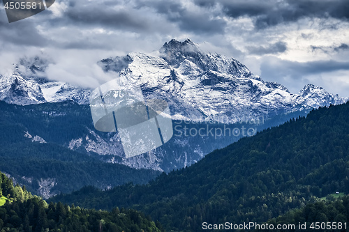 Image of Mountains of Garmisch-Partenkirchen in autumn