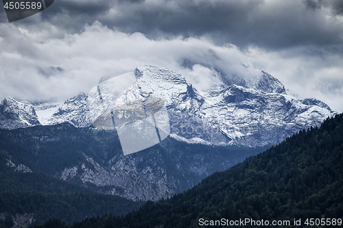 Image of Mountains of Garmisch-Partenkirchen in autumn