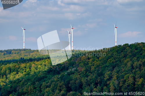 Image of energy windmill in Germany