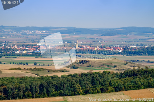 Image of View to the town Noerdlingen