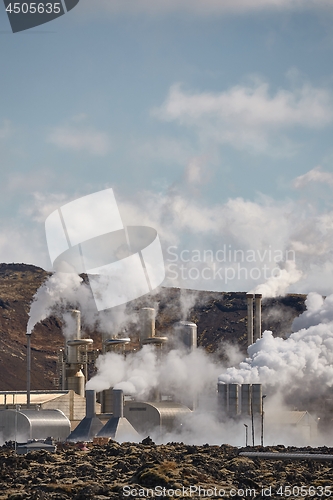 Image of Geothermal power plant