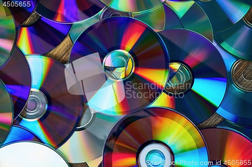 Image of CD shiny background