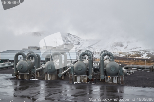 Image of Geothermal power plant