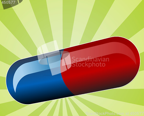 Image of Illustration of medical pill