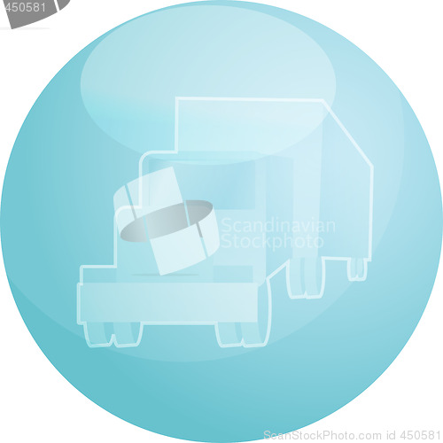 Image of Truck land transport illustration