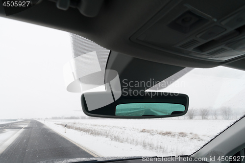 Image of Image of a driving mirror