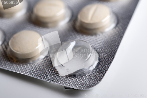 Image of Tablets in a bilster pack