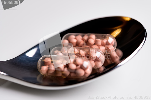 Image of Tablets on a spoon