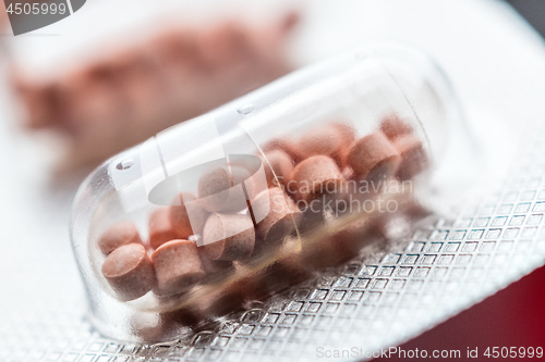 Image of Tablets in a bilster pack