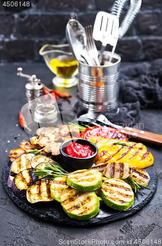 Image of Grilled vegetables