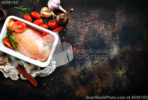 Image of raw chicken