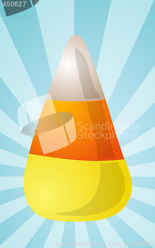 Image of Candy corn illustration