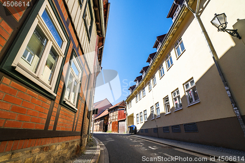 Image of Old buildings on a village street in Harz