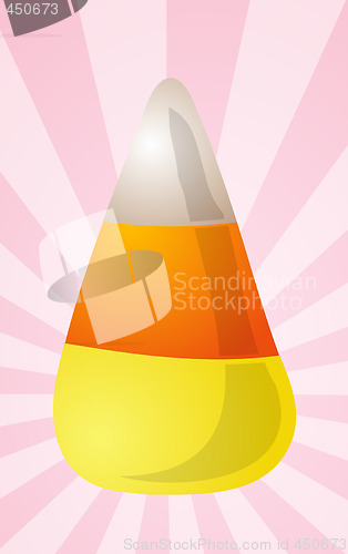 Image of Candy corn illustration