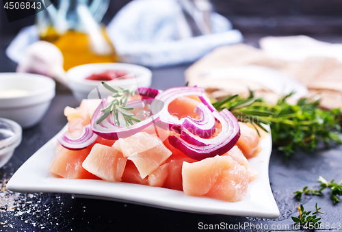 Image of raw chicken breast