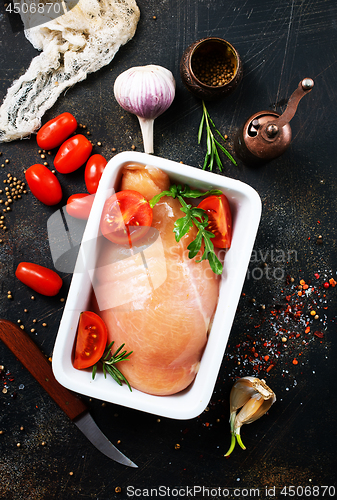 Image of raw chicken