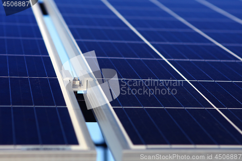 Image of background of alternative solar energy