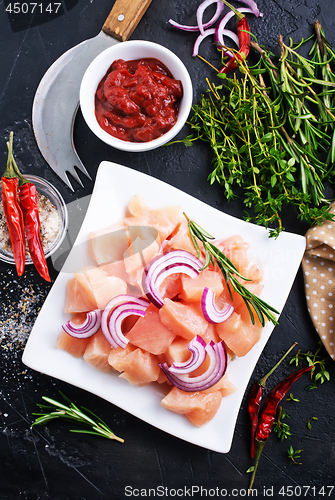 Image of raw chicken breast