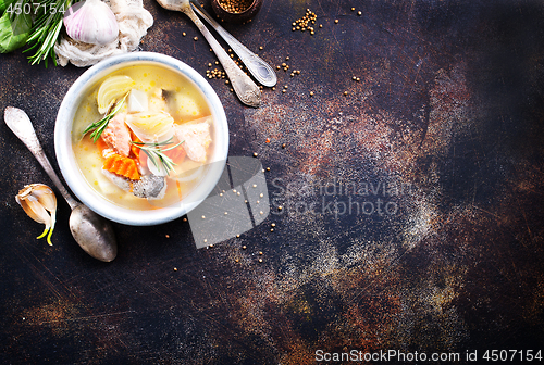 Image of fish soup